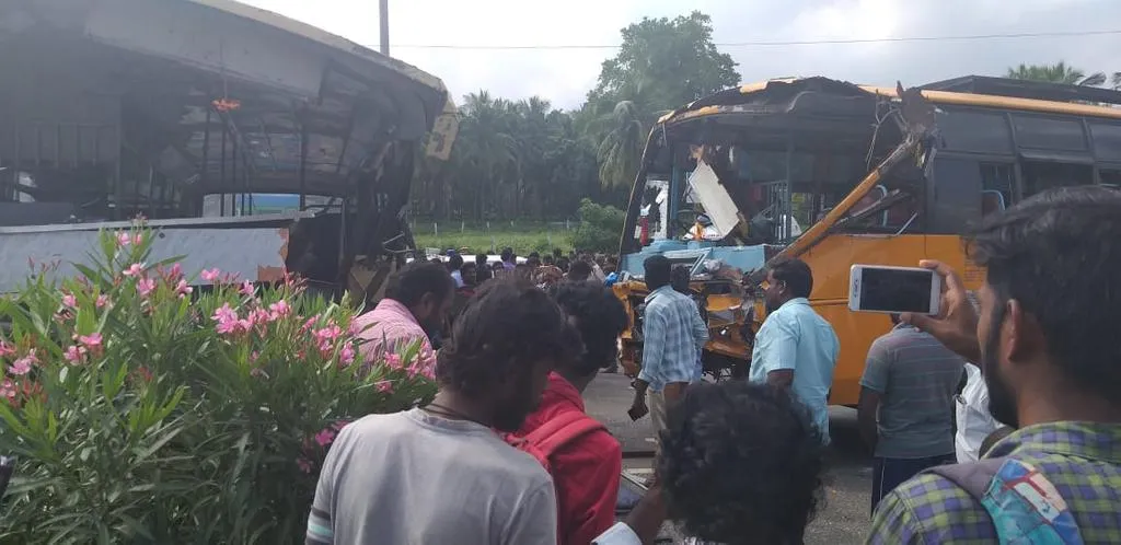 bus accident in  salem 